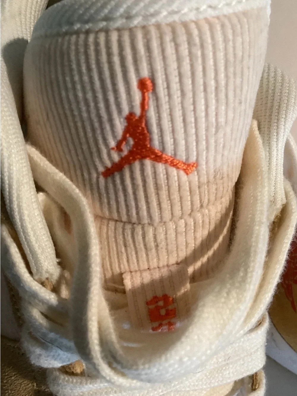 Nike Women’s Air Jordan 1 Low-Top Sneakers, SE DH7820-700, Sz 6 - Picture 2 of 8